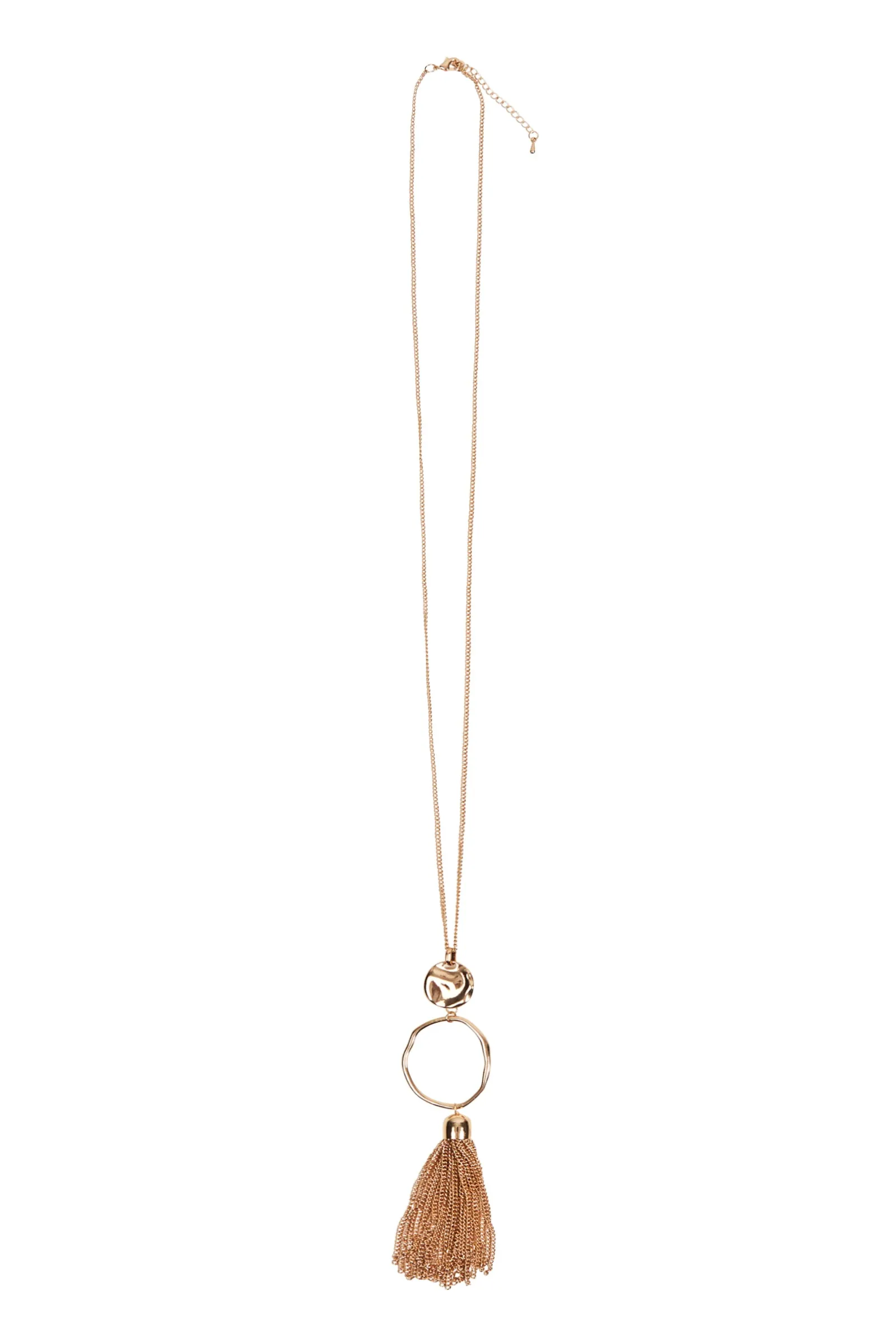 Meta Drop Necklace - Gold