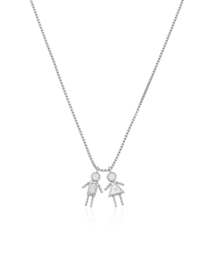 Mini Me Necklace - 925 Sterling Silver