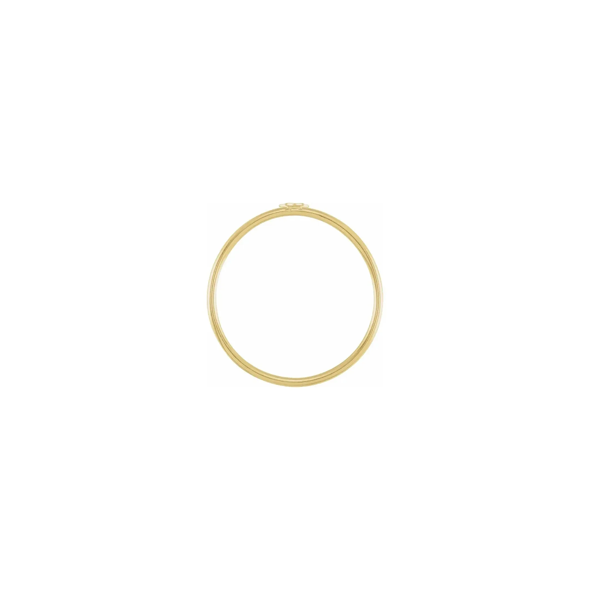 Mini Star Stackable Ring (14K)