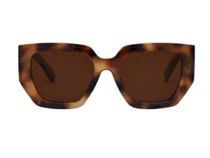 Olivia Mocha Tort/Brown Sunglasses