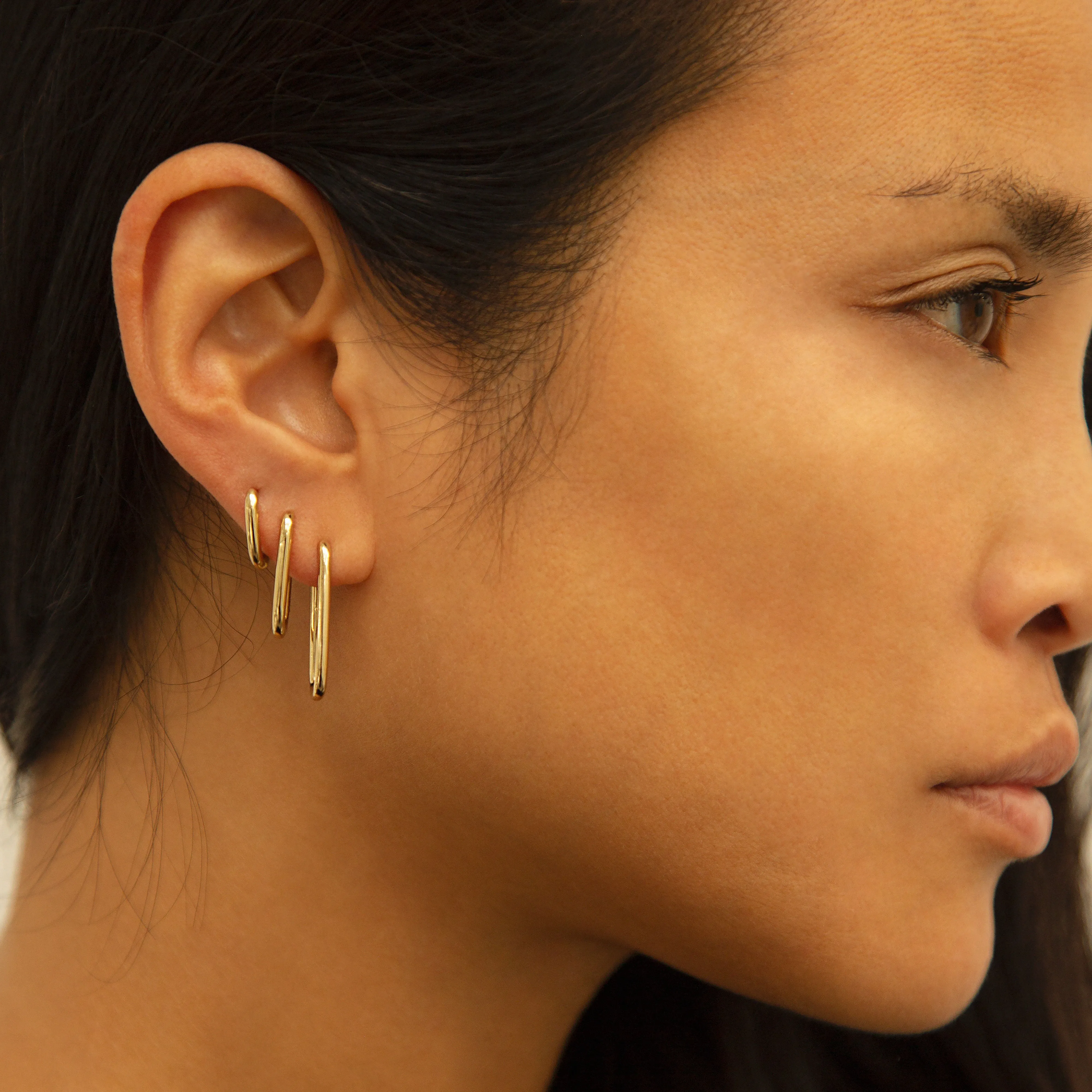 Paperclip Large Earring