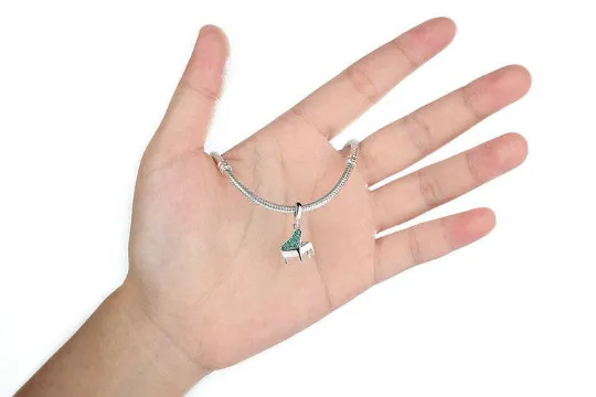 Piano Charm 925 Sterling Silver
