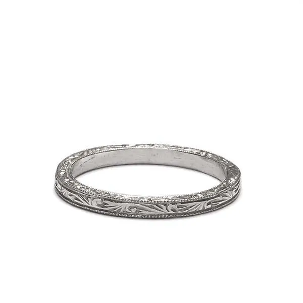 Platinum Wedding Band #L1010D PLAT