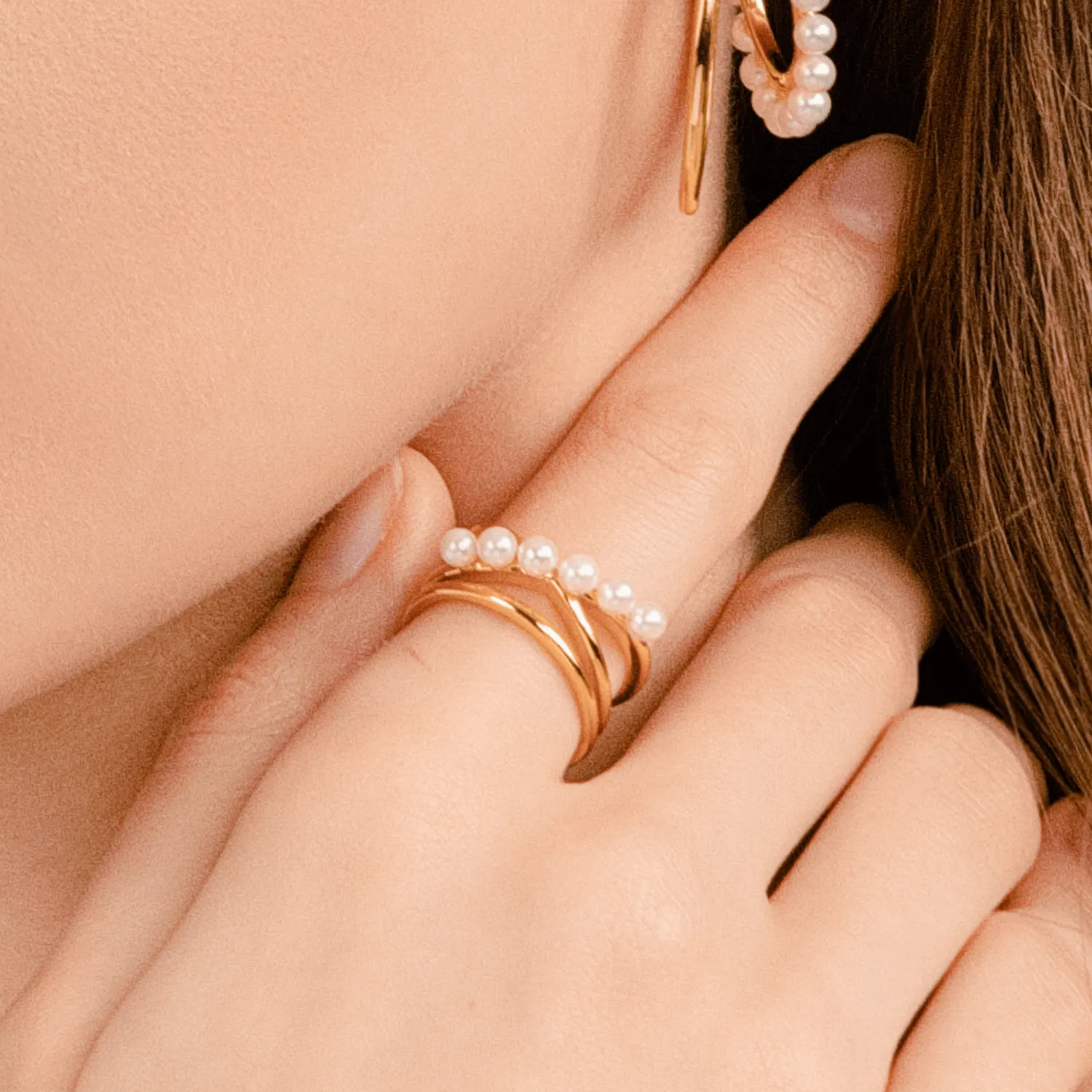 Ripple Statement Ring