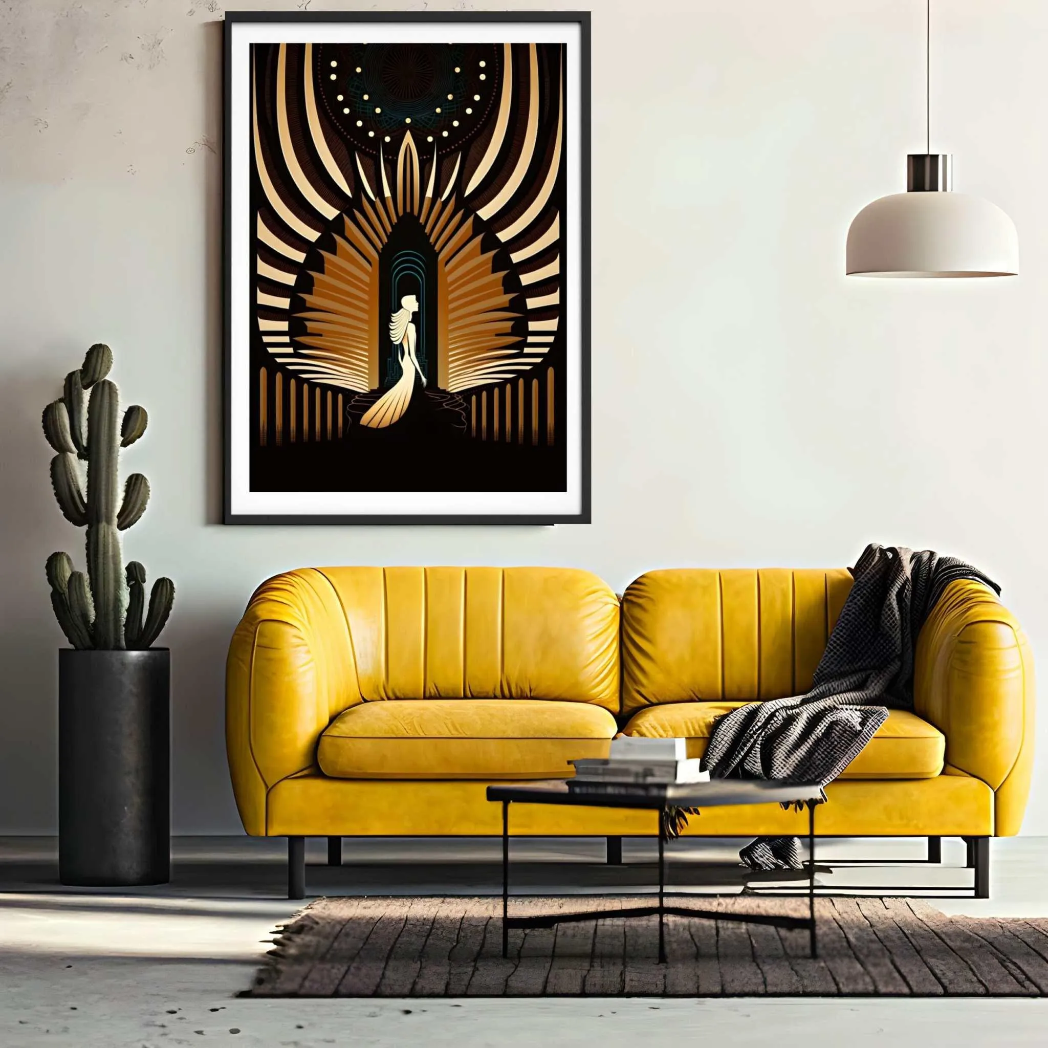 Shimmering Angel Poster