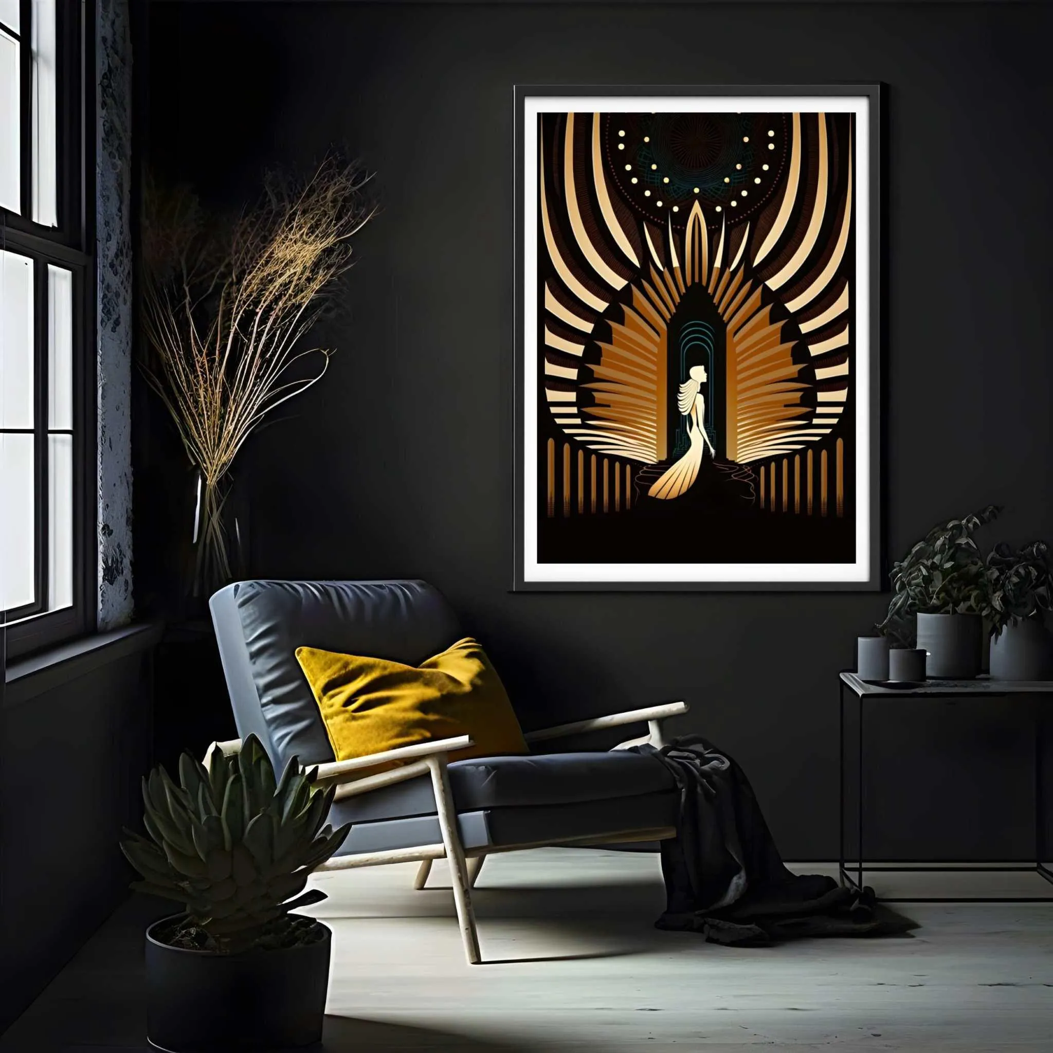 Shimmering Angel Poster