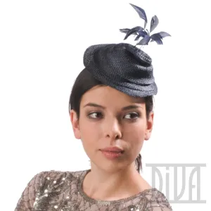 Small Straw Fascinator for Women