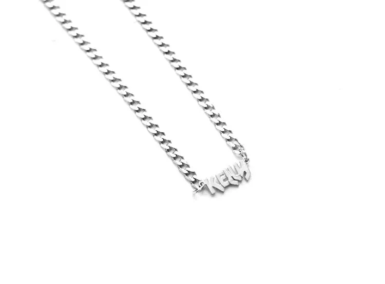 THE CAMDEN MINI CHOKER NAMEPLATE