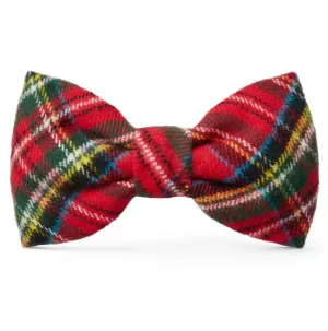 The Foggy Dog Bow Tie - Tartan Plaid Flannel