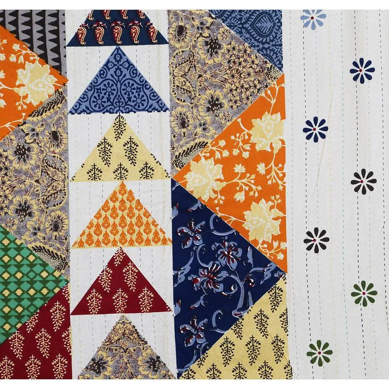 Vidra Geometric Bedsheet
