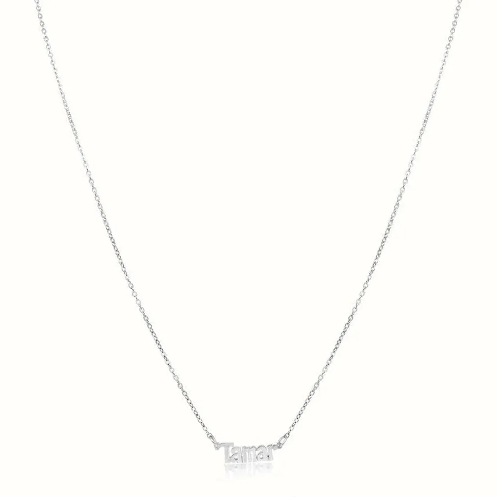 Women's Vermeil Custom Name Necklace