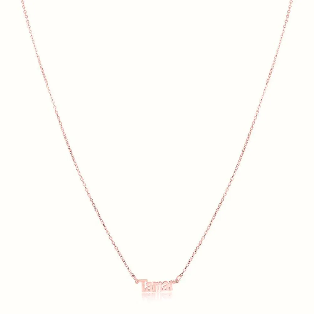 Women's Vermeil Custom Name Necklace