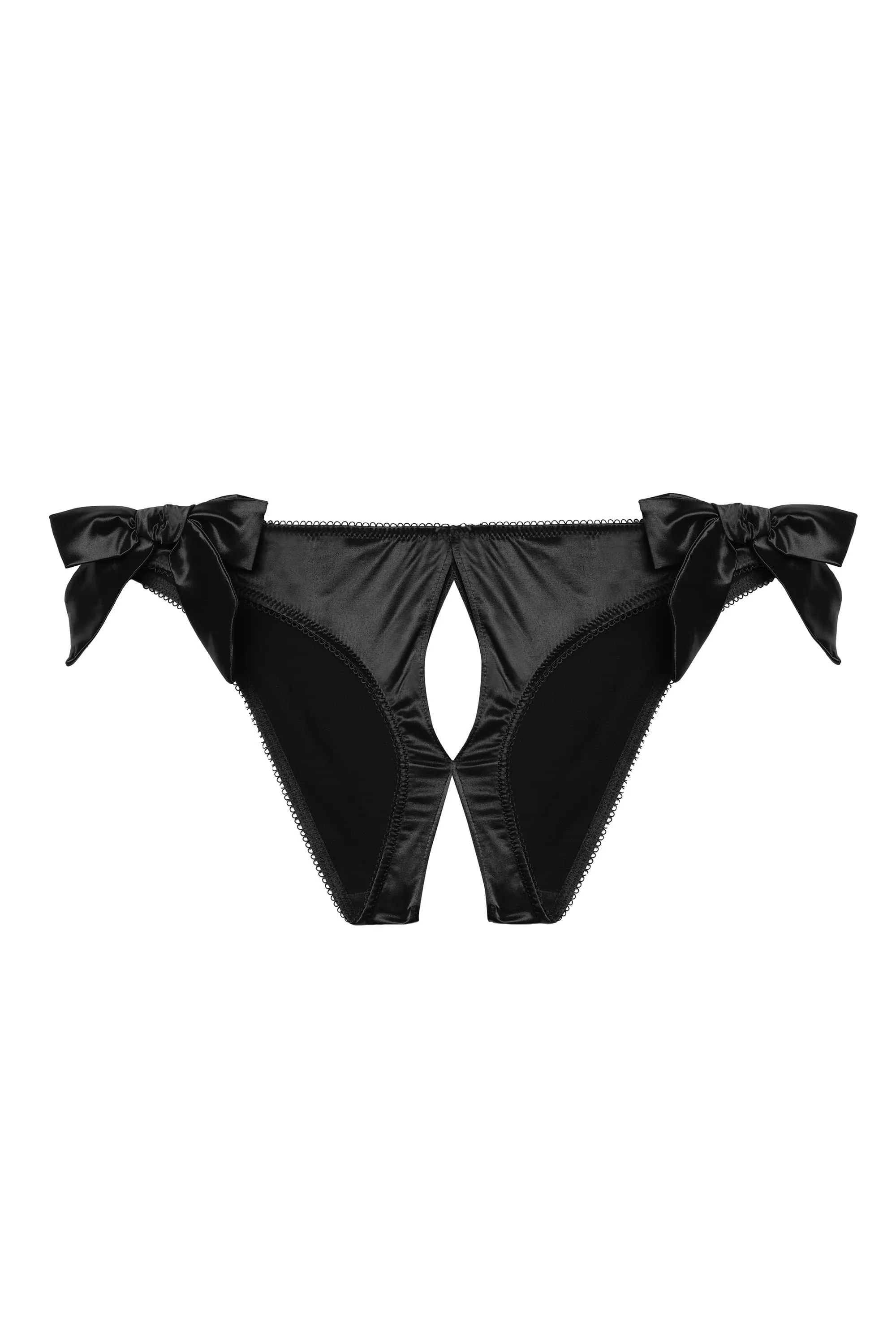 x Yva Black Bow Ouvert Brief